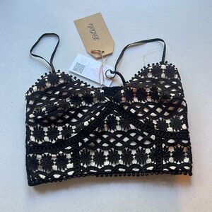 Listicle Crochet Lace Bralette